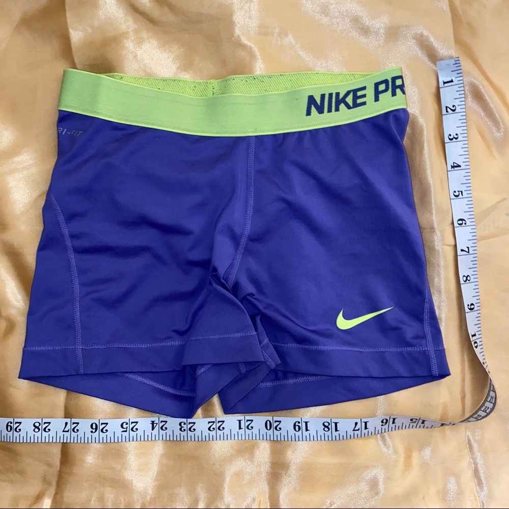 Purple Nike spandex